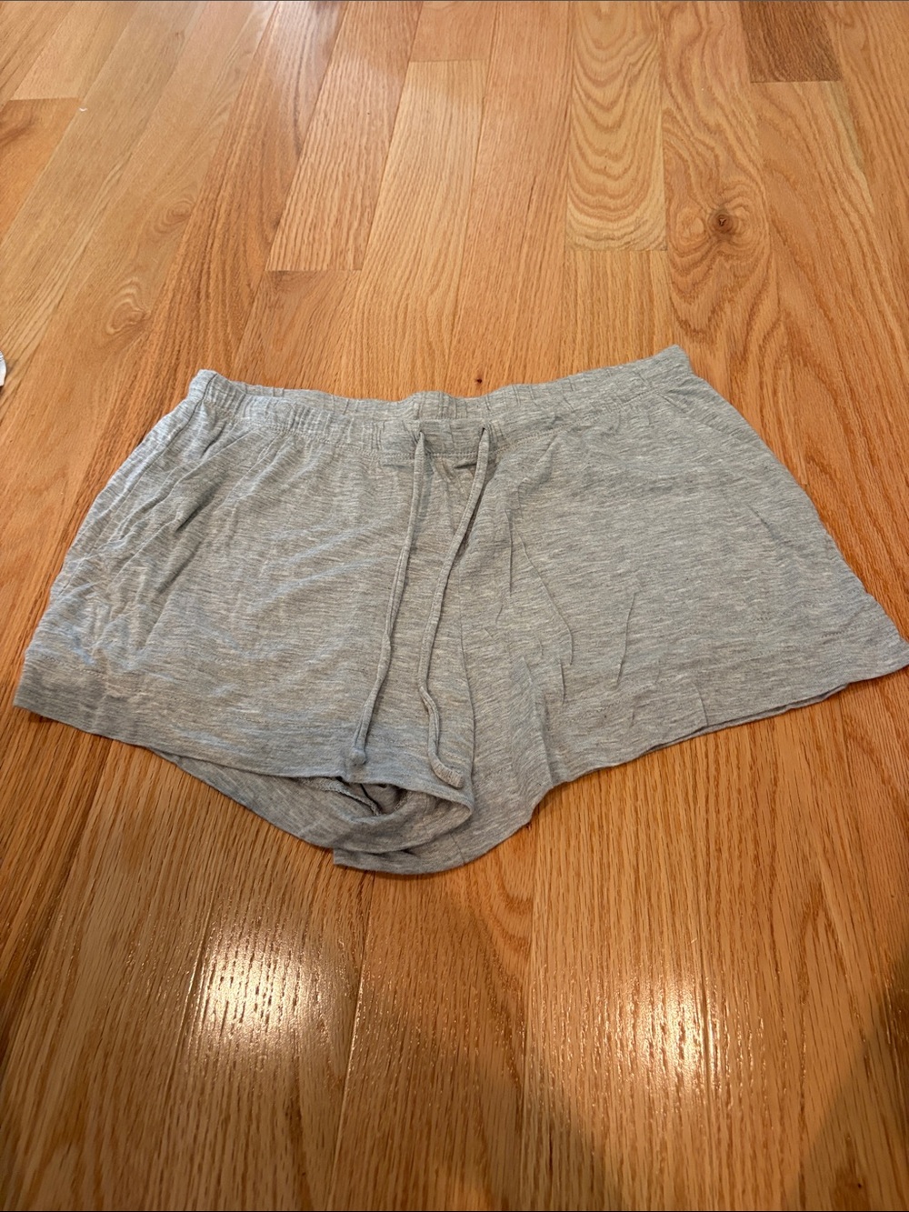 Auden Light Gray Knit Lounge Shorts